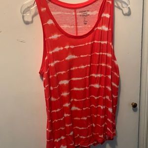 Tie dye sleeveless shirt